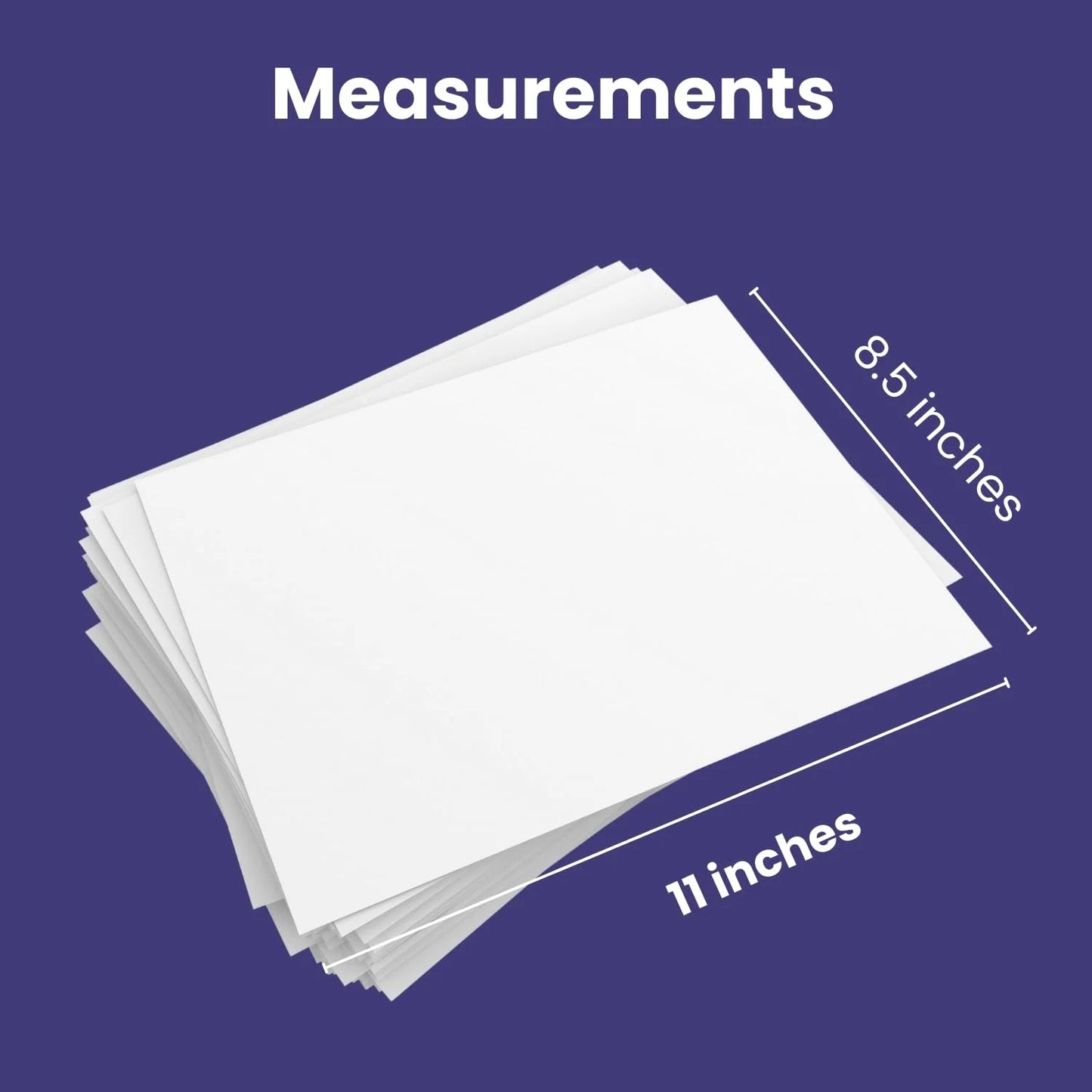 Sugarcane Fiber - White Multipurpose 20 lb Paper - Letter Sized 8.5” x 11" - 10 Reams