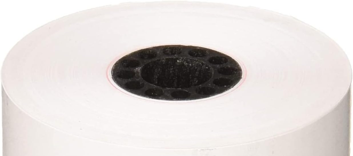 2 1/4" x 165' Thermal Cash Register POS Receipt Paper - Low Dust Thermal - Bright White Paper - Compatible with CE T100, PCR T465 and Many More - 50 Rolls Per Case