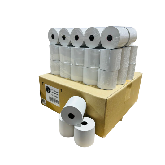 2 1/4" x 230' Thermal Receipt Paper - 50 Rolls