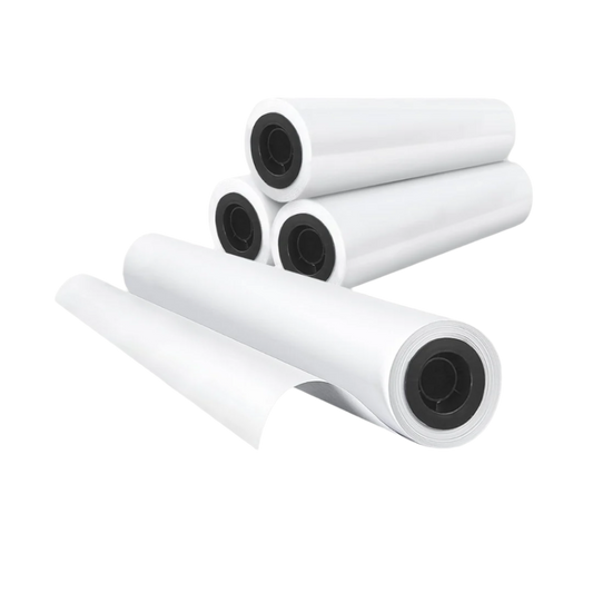 Plotter Paper 24"x 150' - 20 lb paper - Bond Rolls for Wide Format CAD Printing - 4 rolls